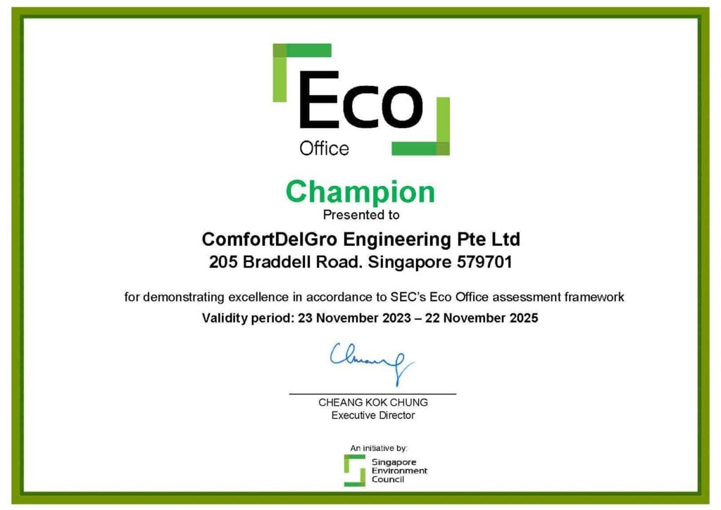 Eco Office Certification