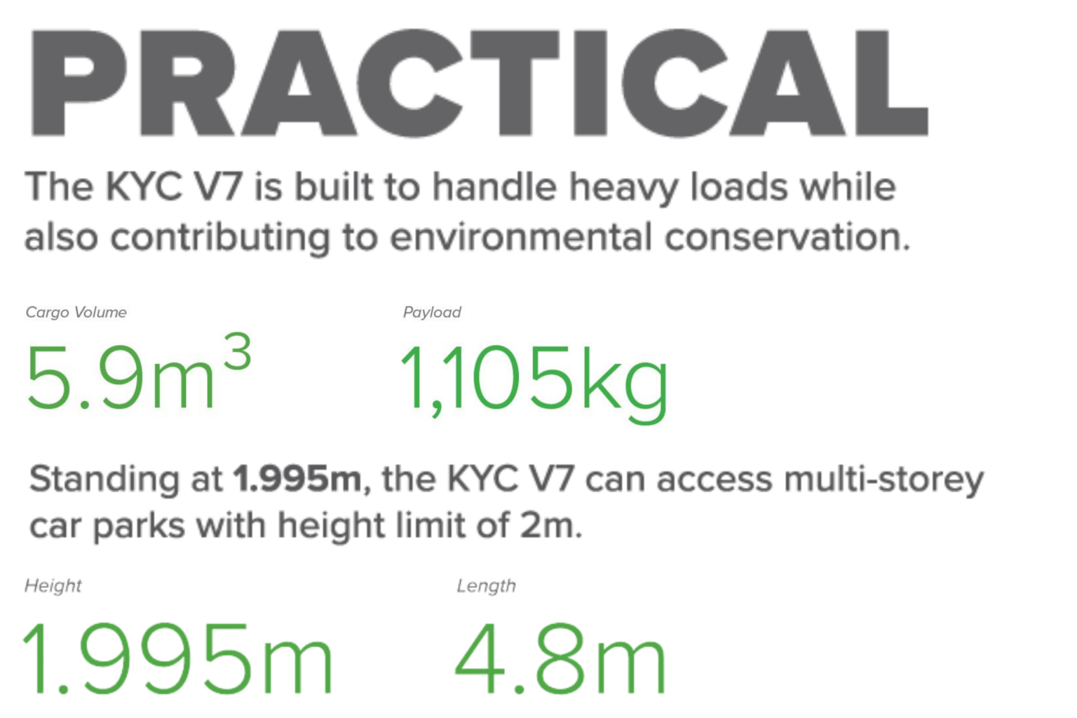 KYC Electric Van