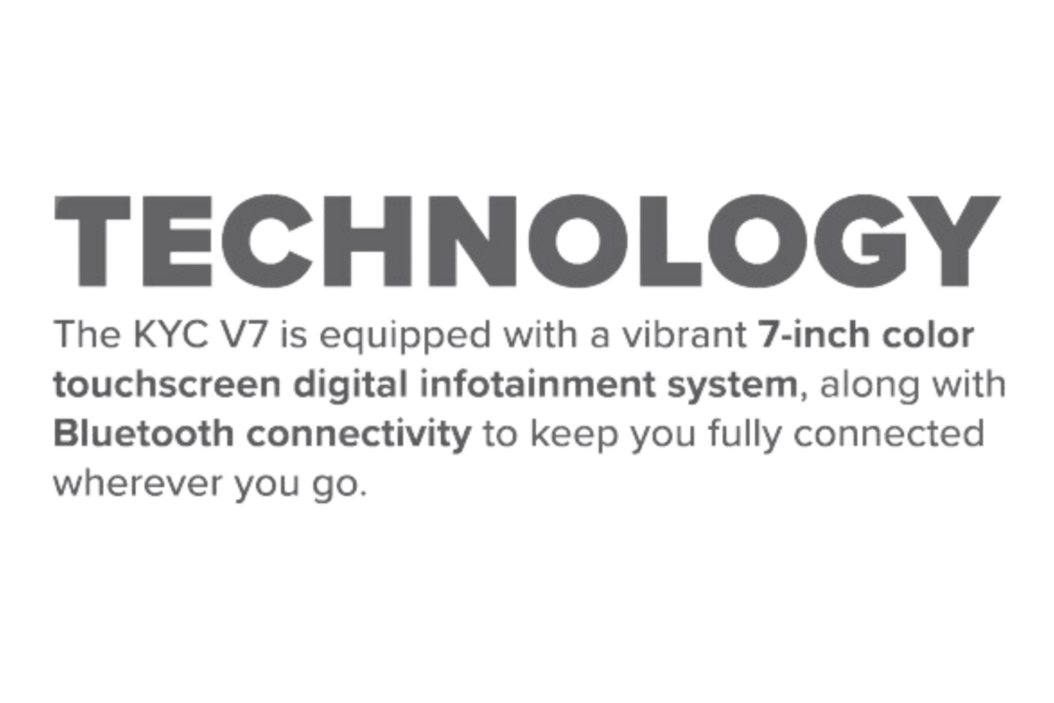 KYC Electric Van Technology